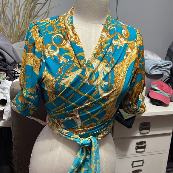 Wrap shirt - Picture 2 of 3